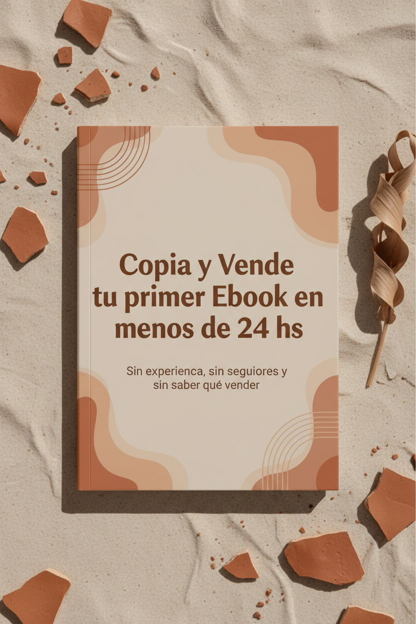 Copia y Vende tu primer Ebook en menos de 24 hs
